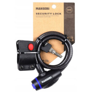 Blokada linka powlekana stalowa do roweru