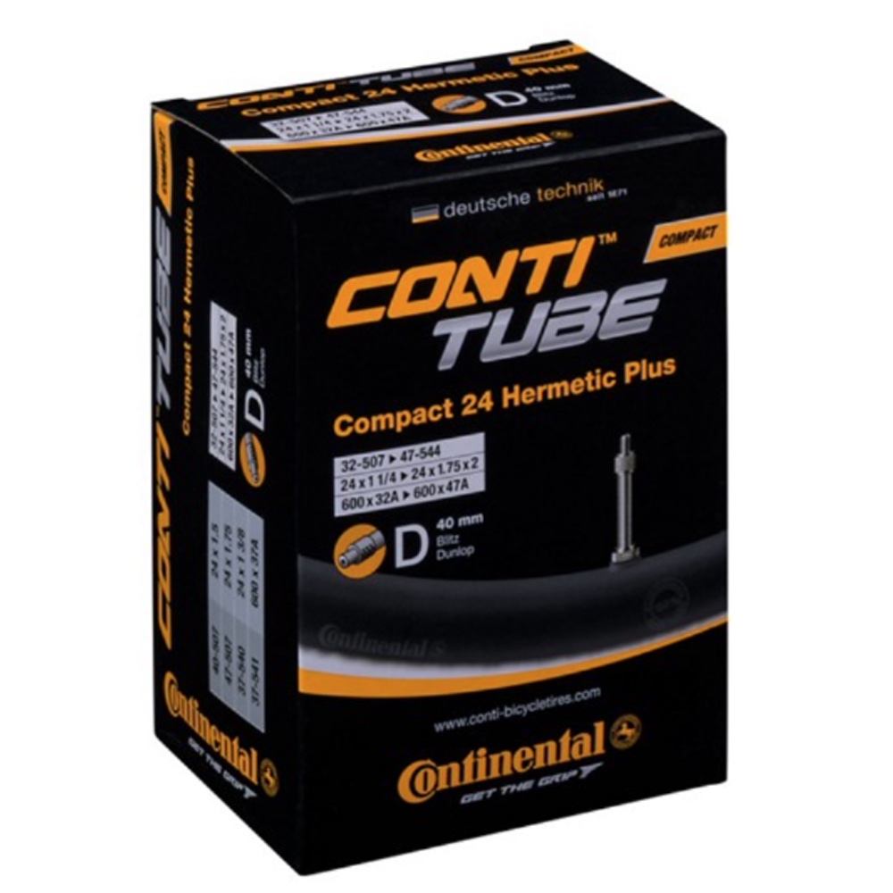 Dętka Continental Compact 24" Hermetic Plus Dunlop 40 mm 32-507/47-544 190 g