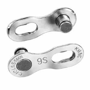 Spinka łańcucha KMC 9S srebrna do łańcuchów 9-rzędowych