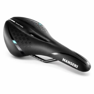 Siodełko do roweru szosowego Manseri MS-1154A-11 o sportowym profilu