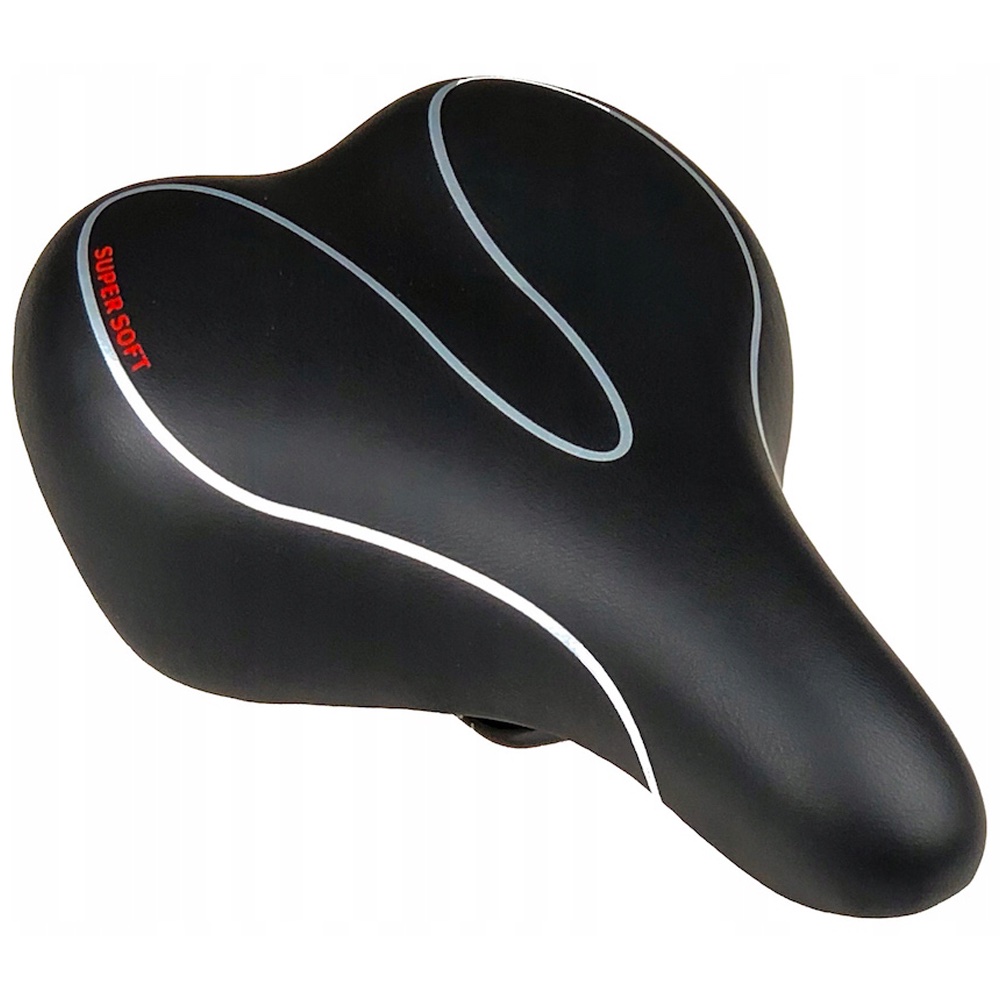 Lekkie siodełko młodzieżowe do roweru o ergonomicznym kształcie