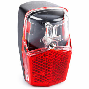 Lampa tylna dynamo na błotnik do roweru