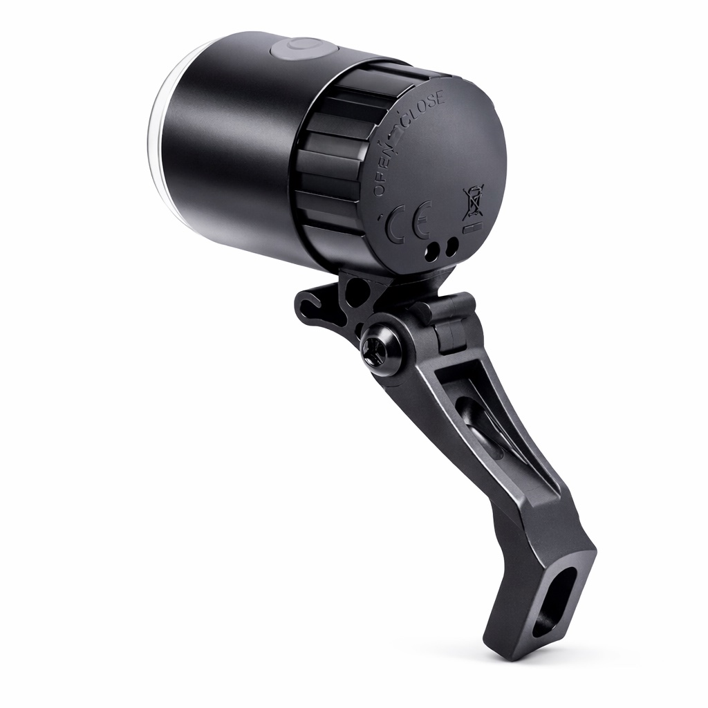 Lampka przednia rowerowa widelec XC-153W, baterie - obrazek 2