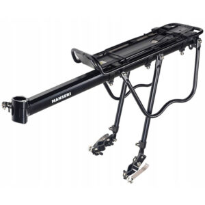 Bagażnik rowerowy aluminiowy tylny ARR-671-09-05BK