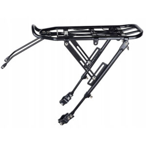 Bagażnik rowerowy aluminiowy tylny MANSERI ARR-680-05BK