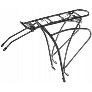 Bagażnik rowerowy aluminiowy tylny MANSERI ARR-652-04BK