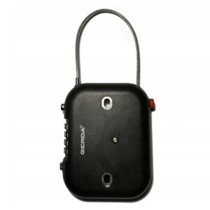 Gerda MINI COMBO FLEX 900 , elastyczna linka w kasecie, szyfr montowana do koszyka bidonu