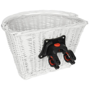 Kosz na rower wiklinowy Manseri WB-3626WH