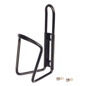 Koszyk na bidon czarny aluminiowy LGW-3