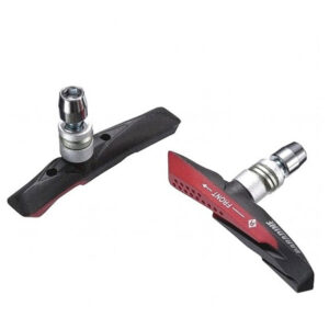 Klocki hamulcowe Baradine czerwone do roweru