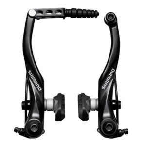 Hamulec Shimano tył V-brake na białym tle